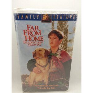 Far From Home The Adventures of Yellow Dog (VHS,1995) Bruce Davison Sealed